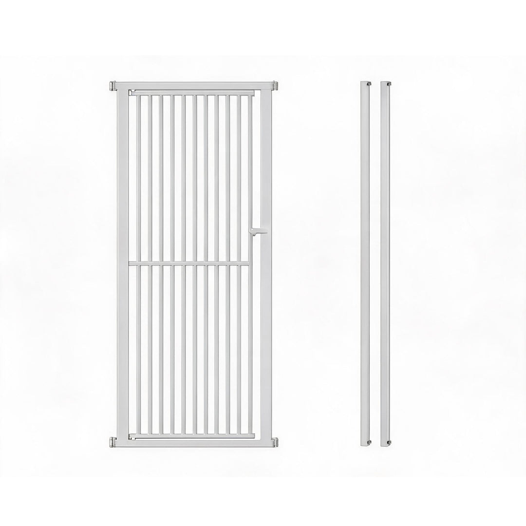 Adjustable No-Drill Safety Pet Gate