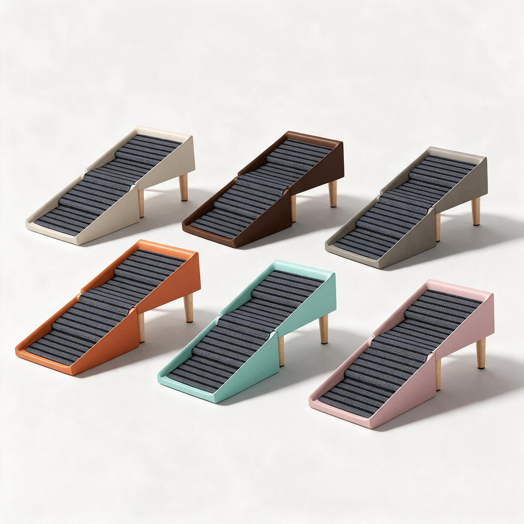 Foldable Slant Ramp Stool Ottoman