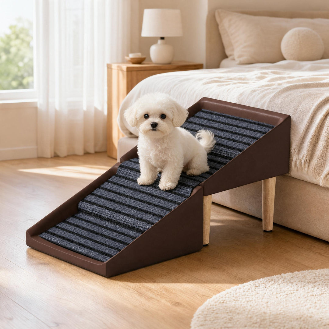 Foldable Slant Ramp Stool Ottoman