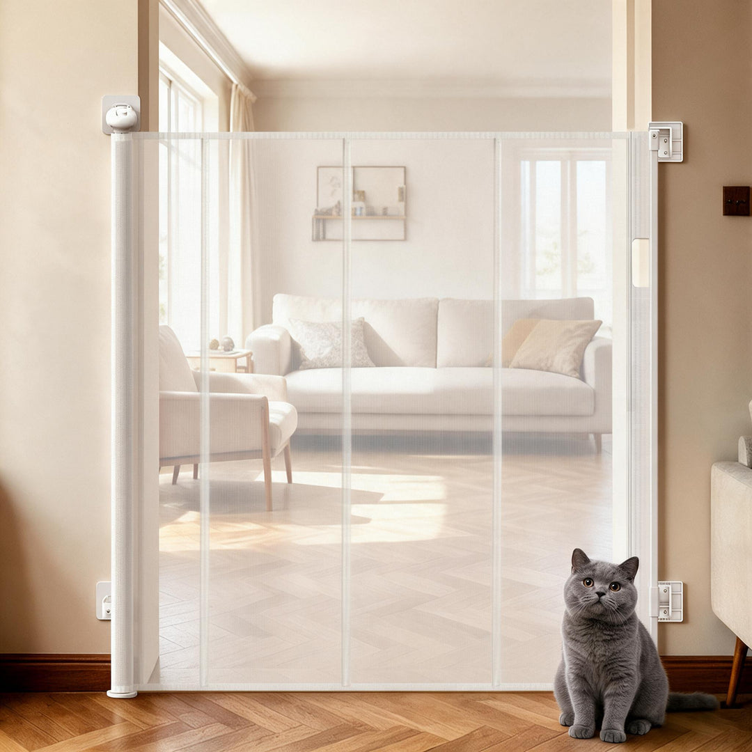 Adjustable Mesh Pet Gate