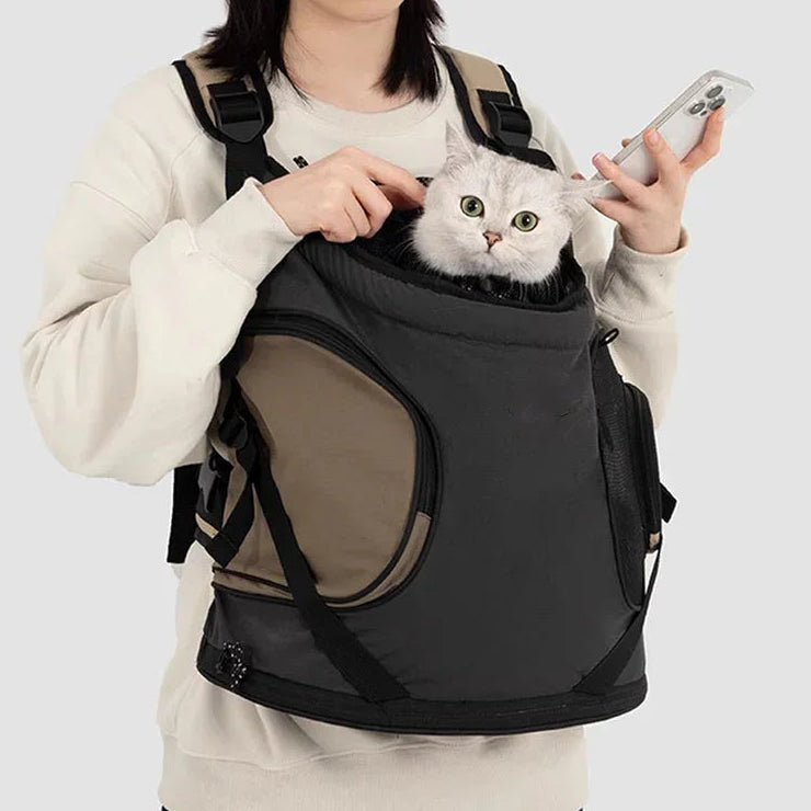 Dual-Position Pet Carrier Backpack