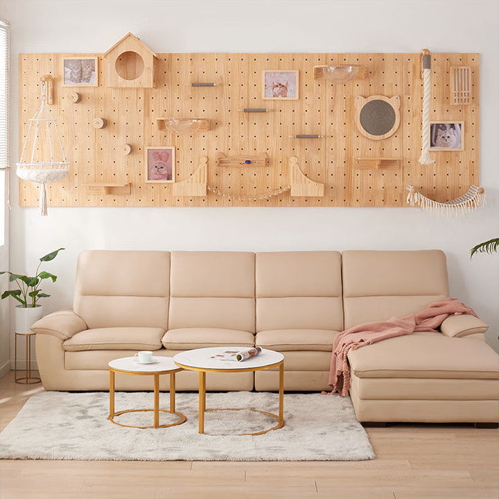 DIY Wall-Mounted Cat Adventure Board