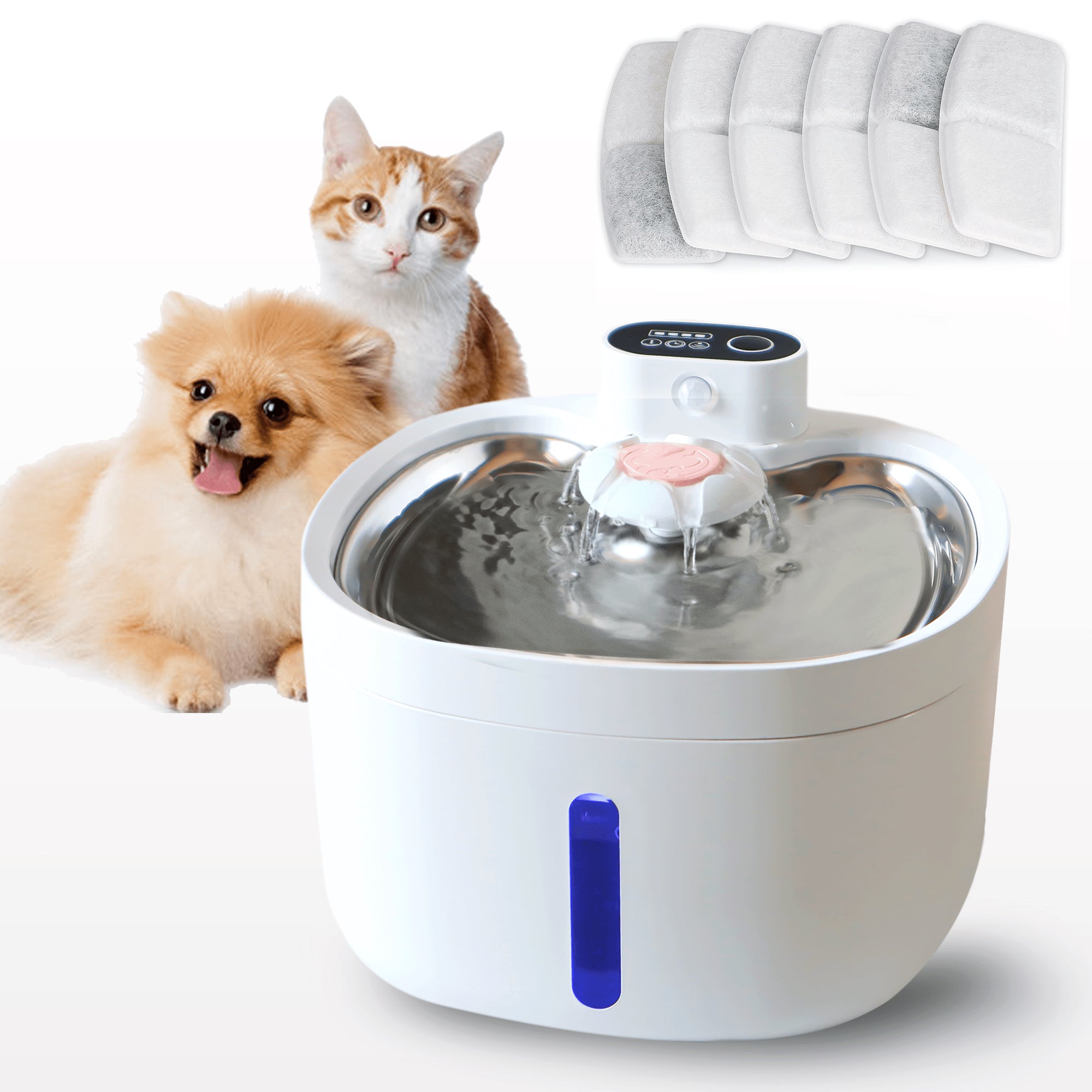 Sensor-Activated Pet Fountain