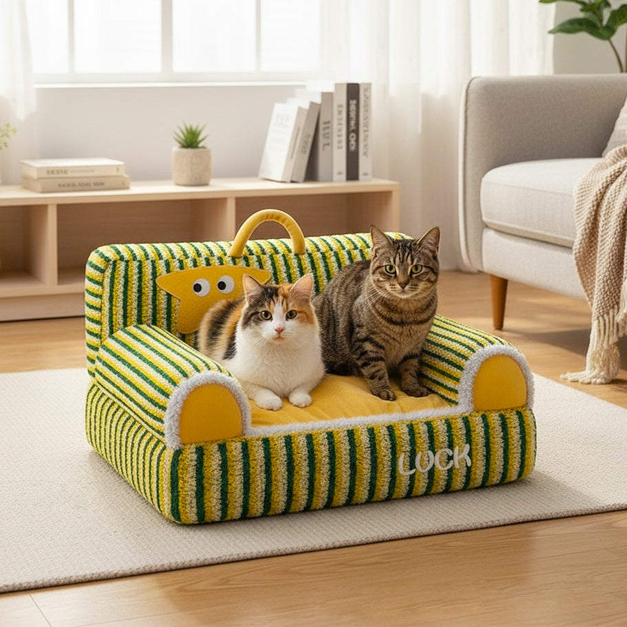 Fluffy Pet Sofa Bed