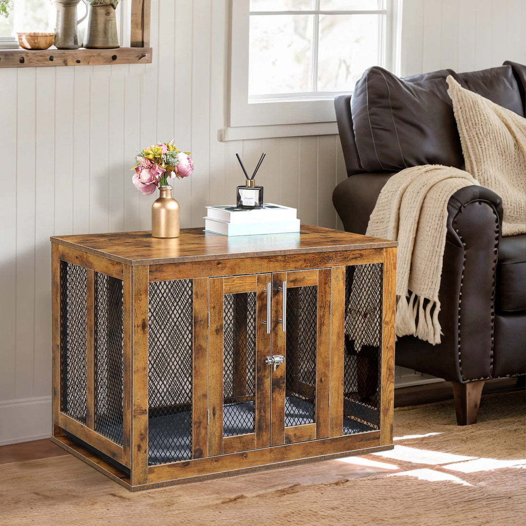 Rustic Dog Crate