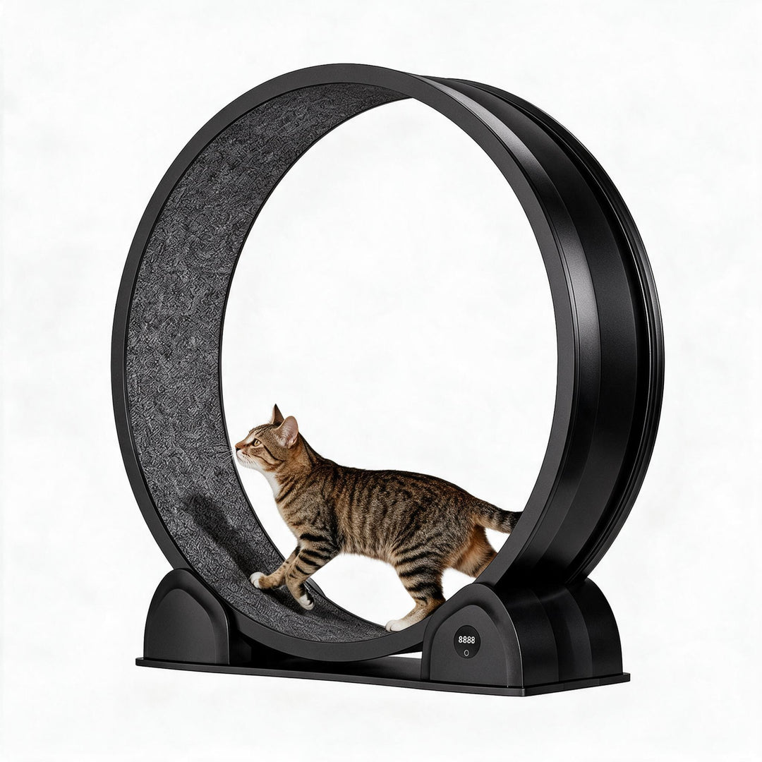 Silent Cat Exercise Wheel With Pedometer