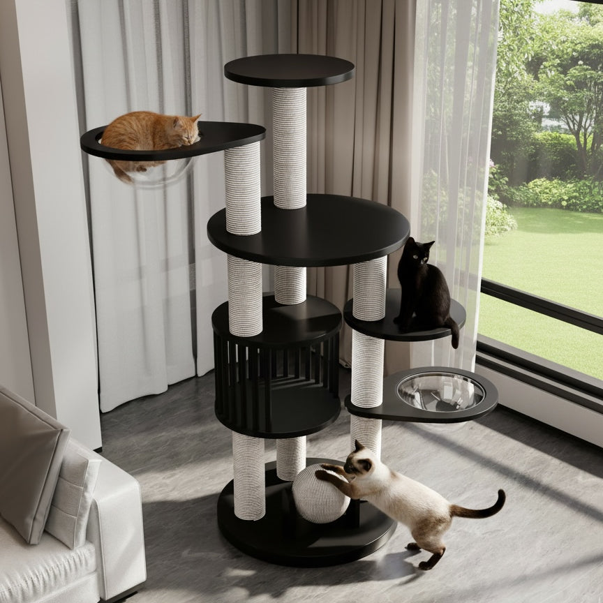 Multi-Tier Cat Tree Tower