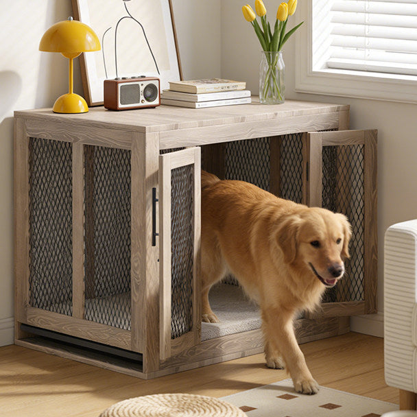 Rustic Dog Crate