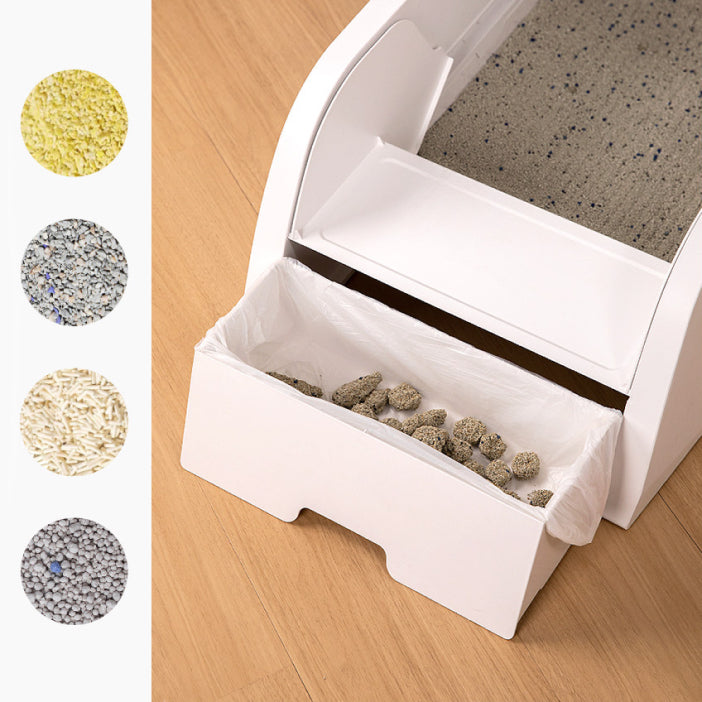 Automatic Open-Top Litter Box