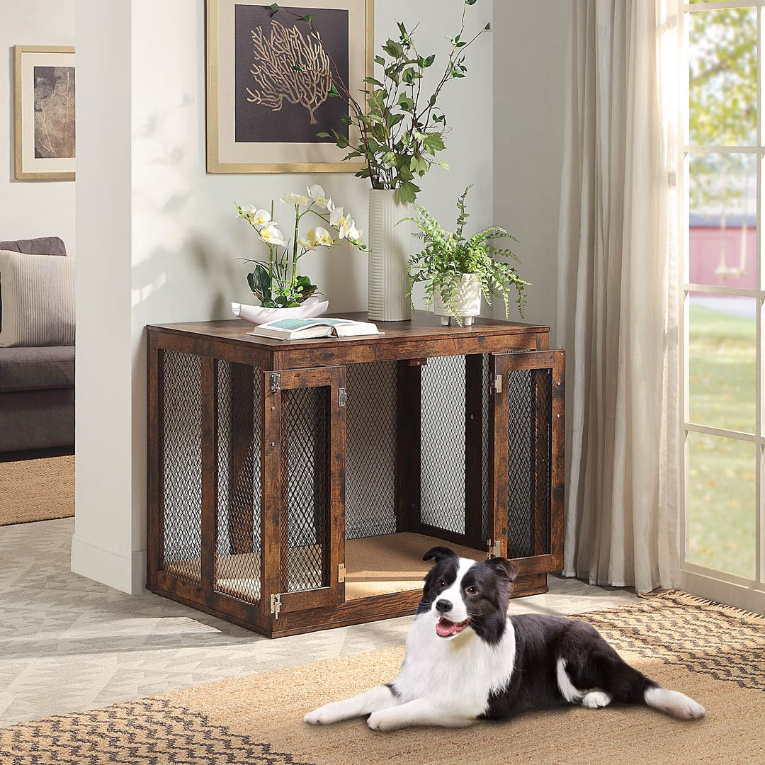 Rustic Dog Crate