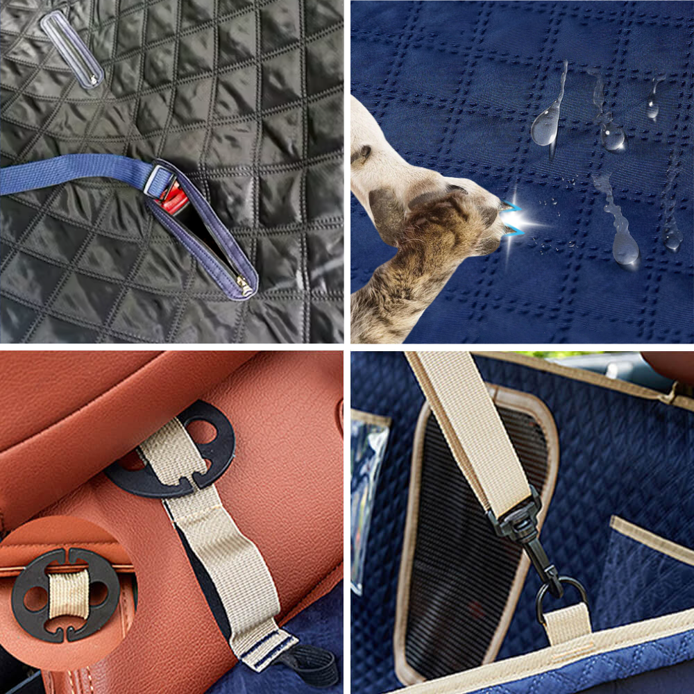 Reinforced Pet Car Seat Cover