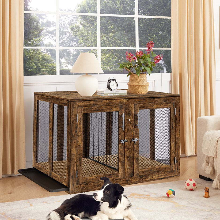 Rustic Dog Crate