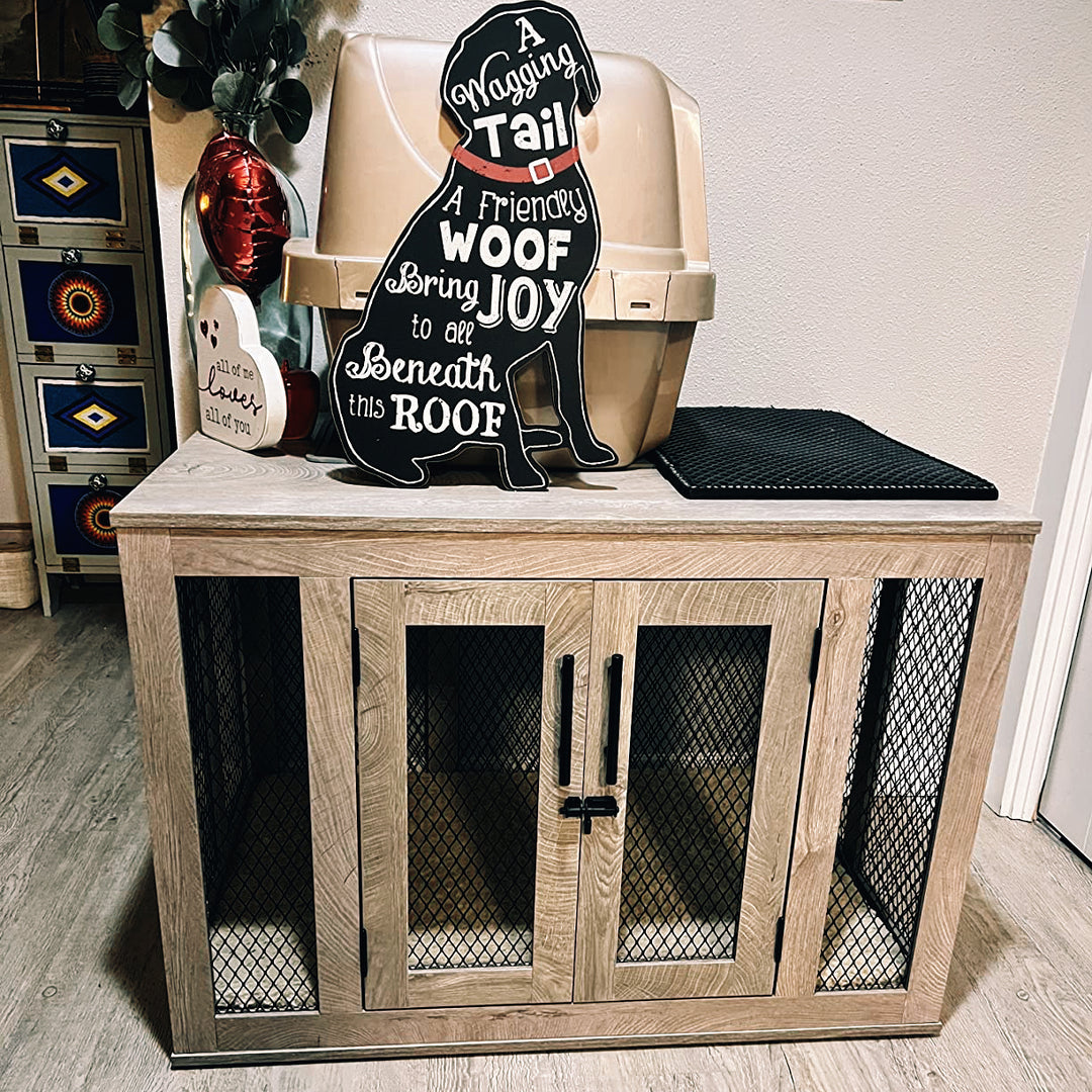 Rustic Dog Crate