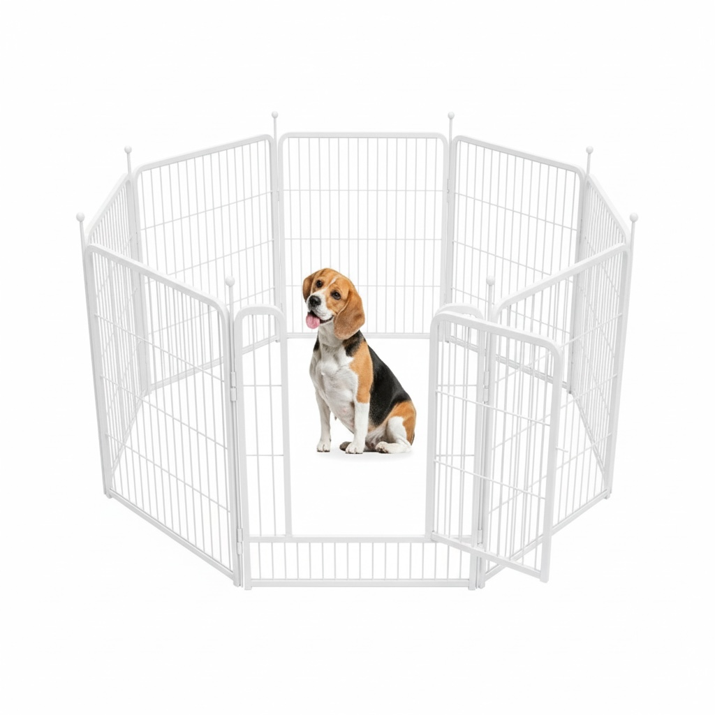 Extendable Modular Pet Playpen (8-Pcs Set)