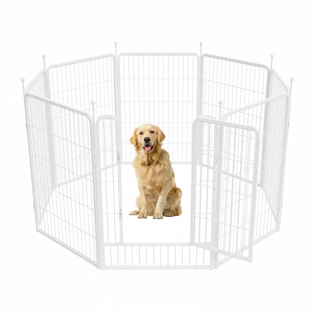 Extendable Modular Pet Playpen (8-Pcs Set)