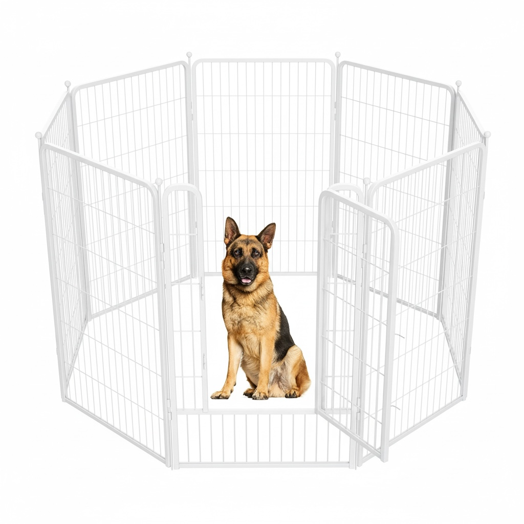 Extendable Modular Pet Playpen (8-Pcs Set)