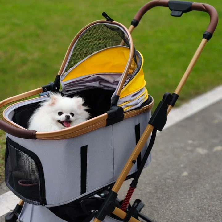 2-in-1 Foldable Pet Stroller