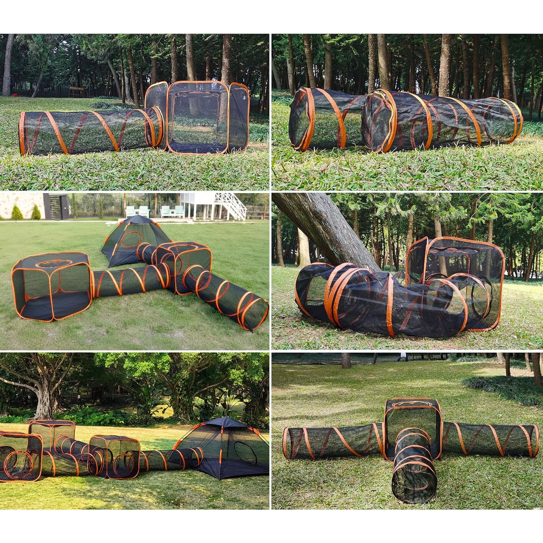 Collapsible Modular Pet Playpen