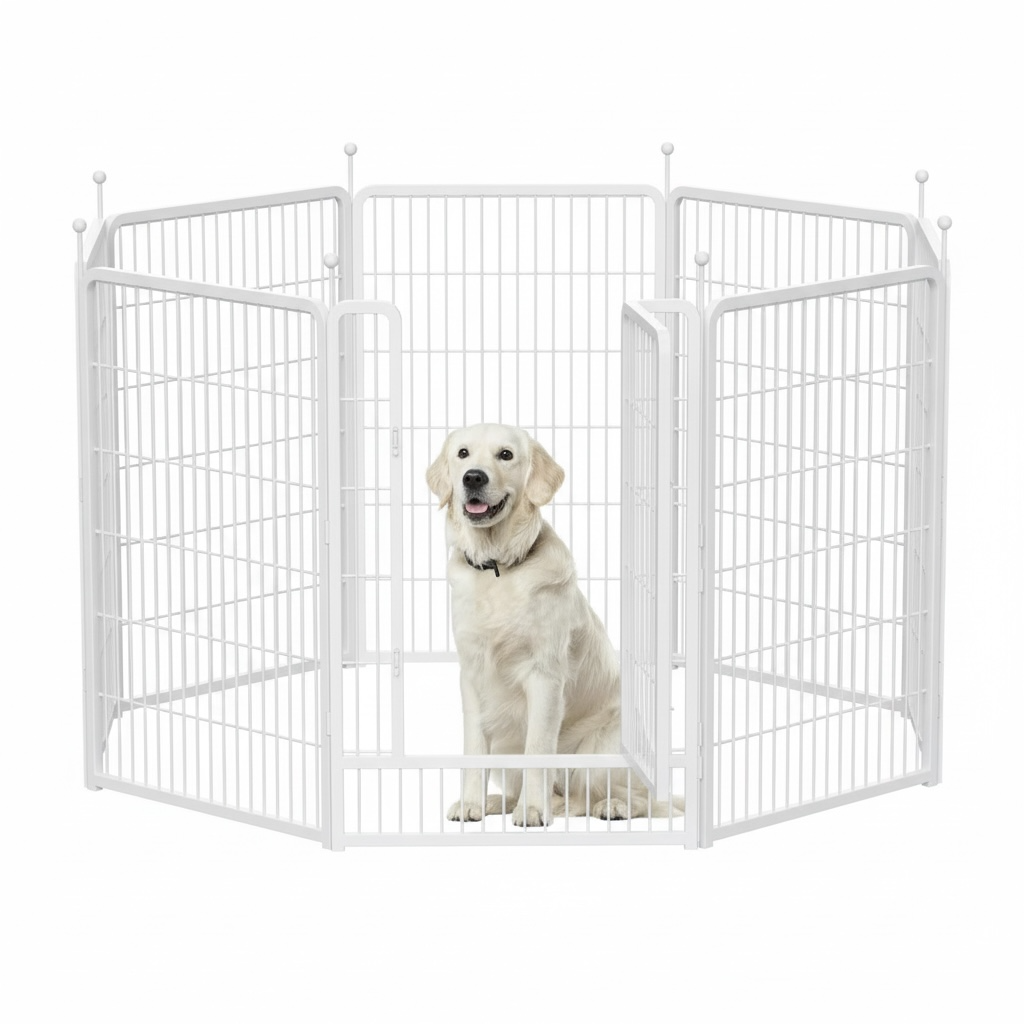 Extendable Modular Pet Playpen (8-Pcs Set)