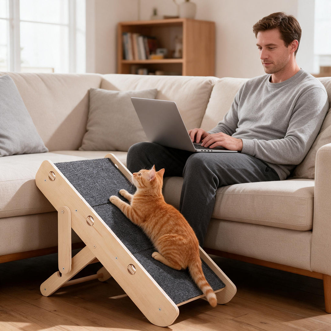 Adjustable Dog Sofa Ramp