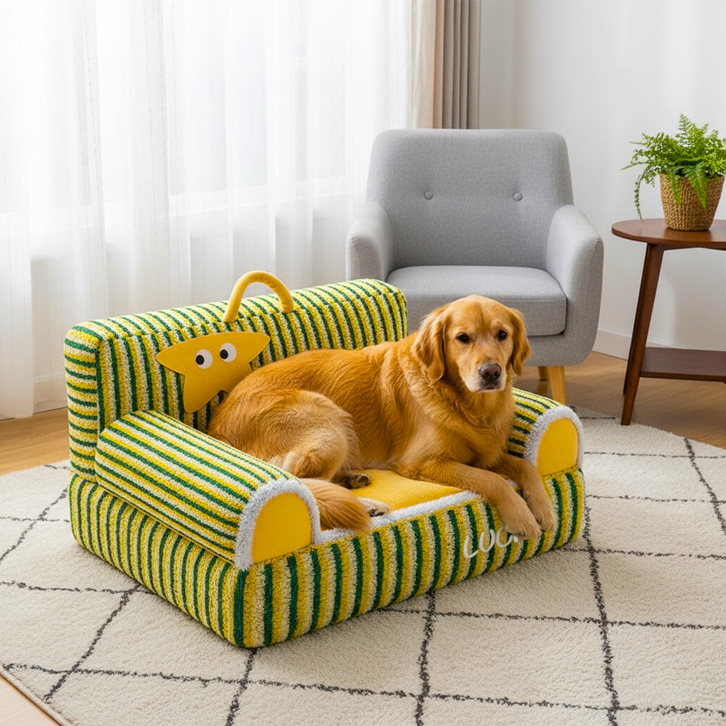 Fluffy Pet Sofa Bed