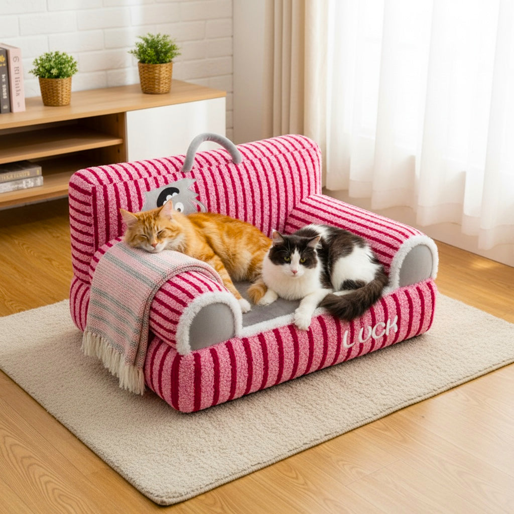 Fluffy Pet Sofa Bed