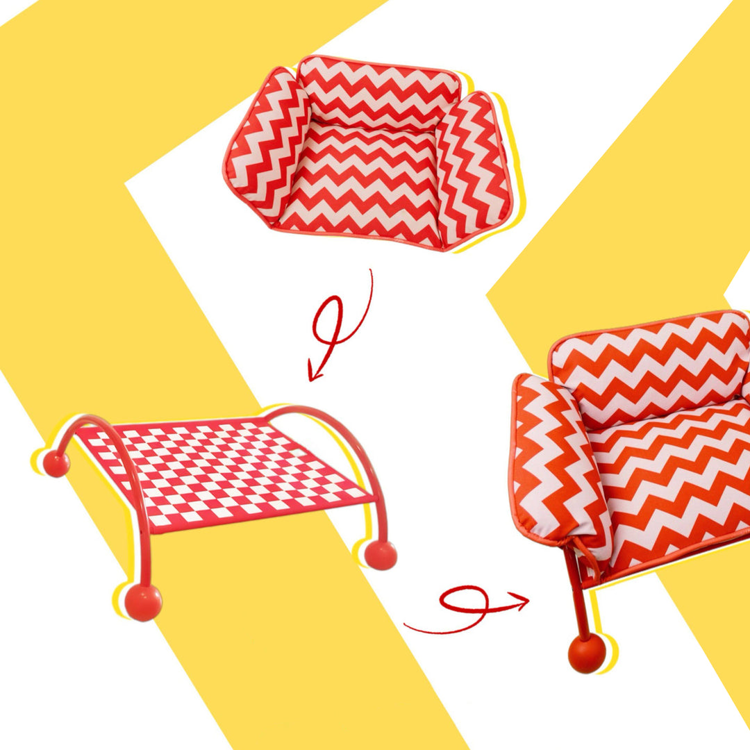 2-in-1 Pet Sofa Hammock