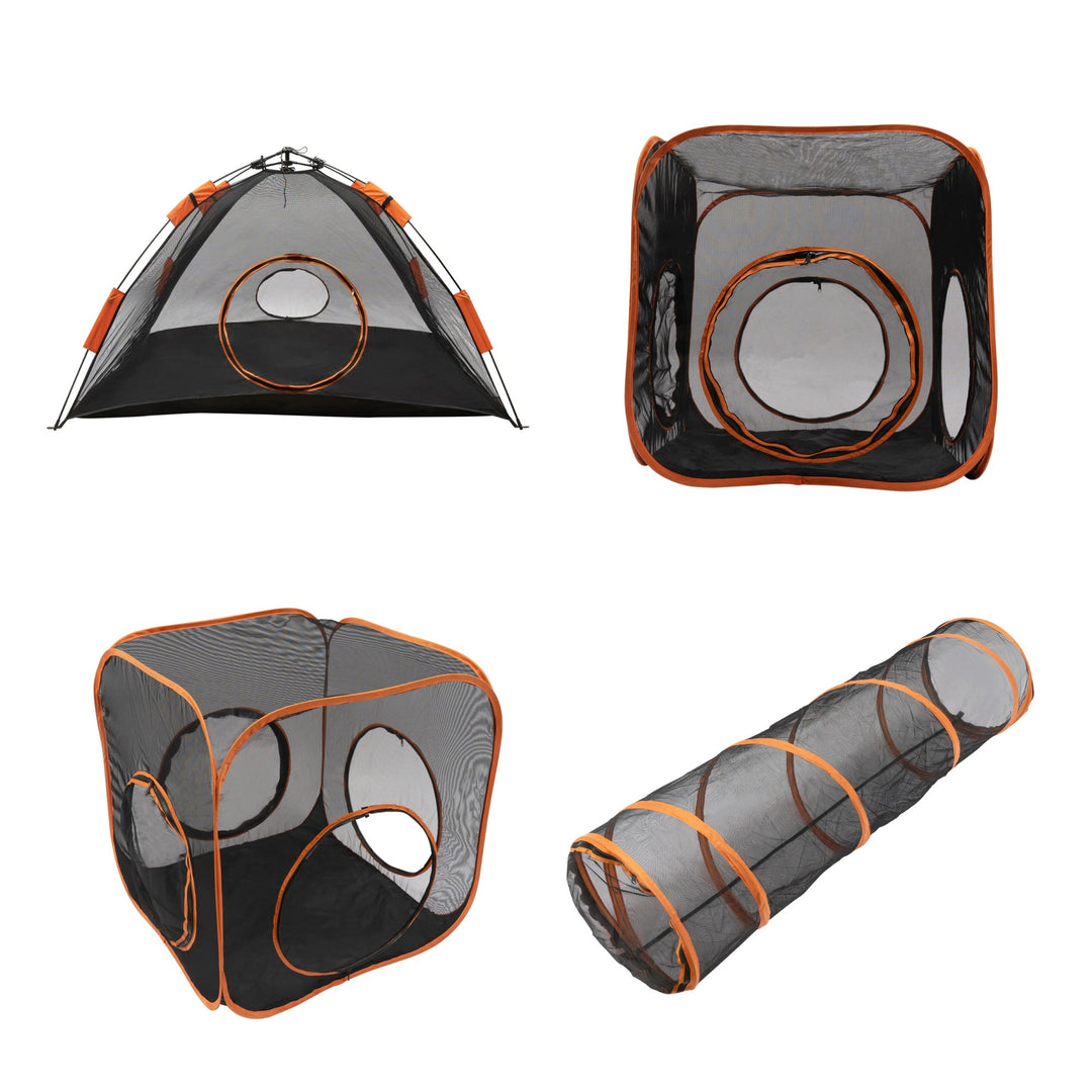 Collapsible Modular Pet Playpen