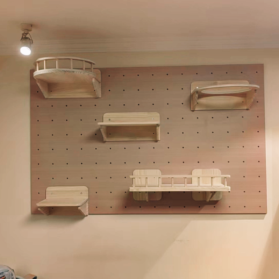 DIY Wall-Mounted Cat Adventure Board