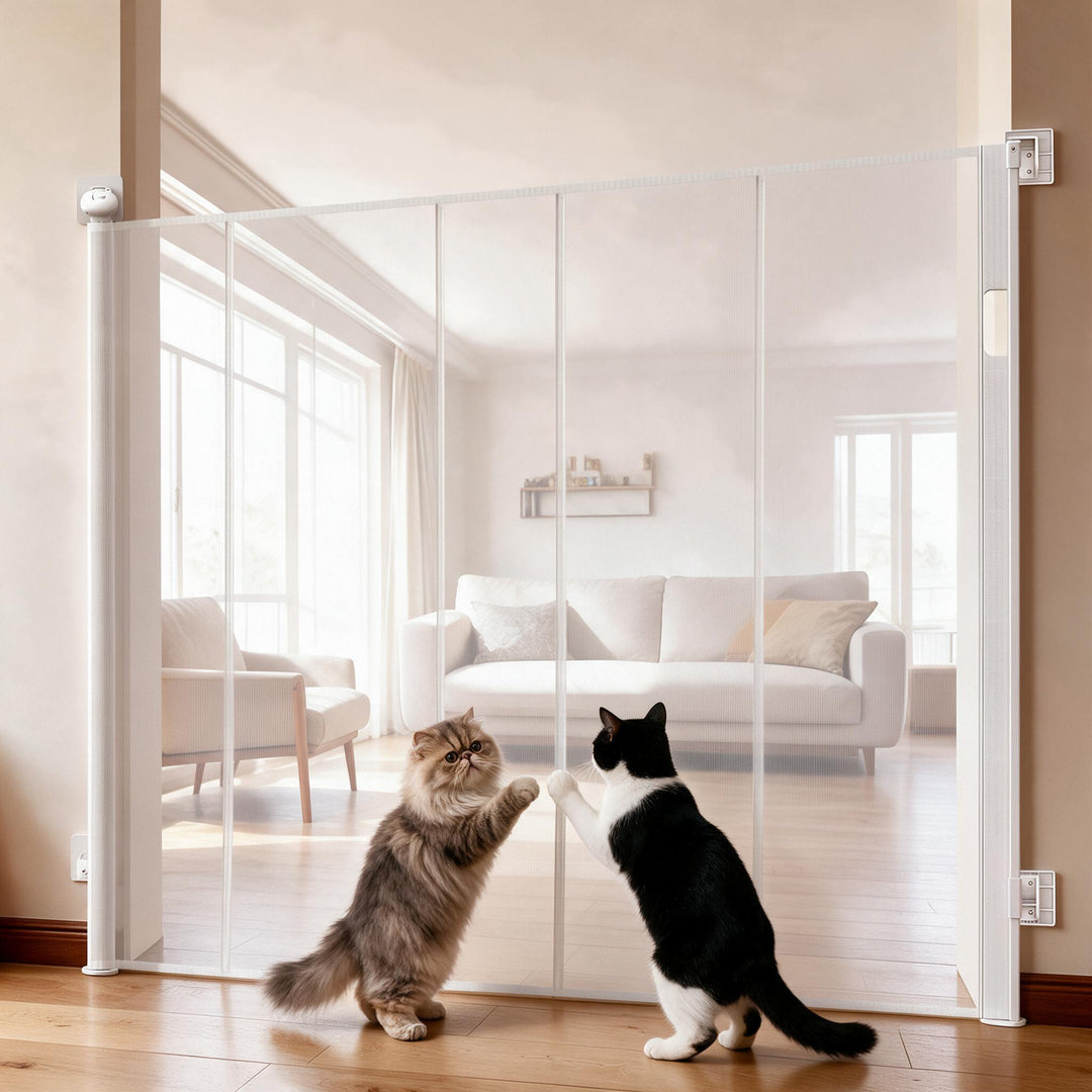 Adjustable Mesh Pet Gate