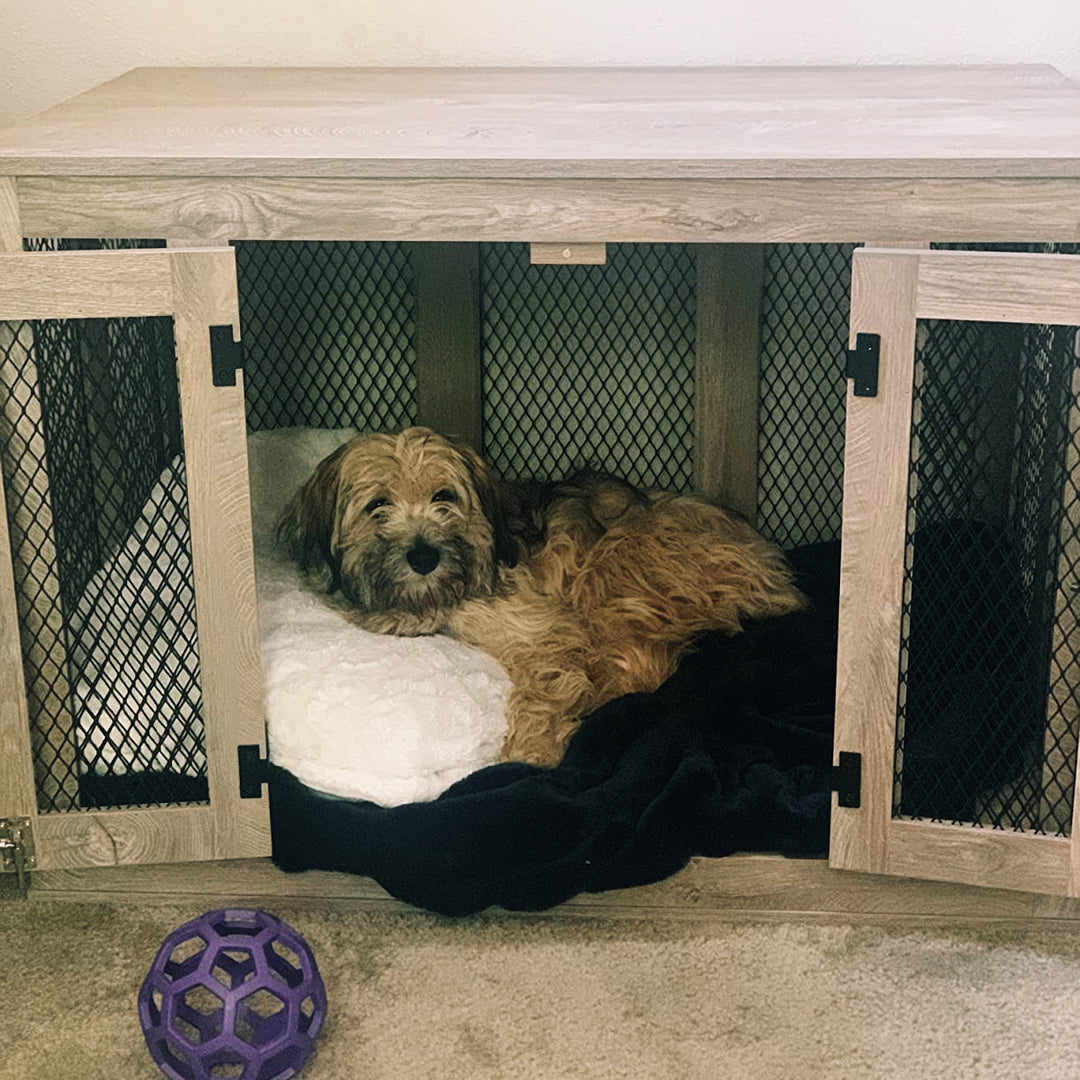 Rustic Dog Crate