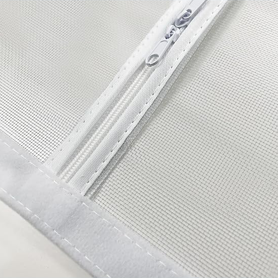 Zip-In Mesh Cat Door Curtain