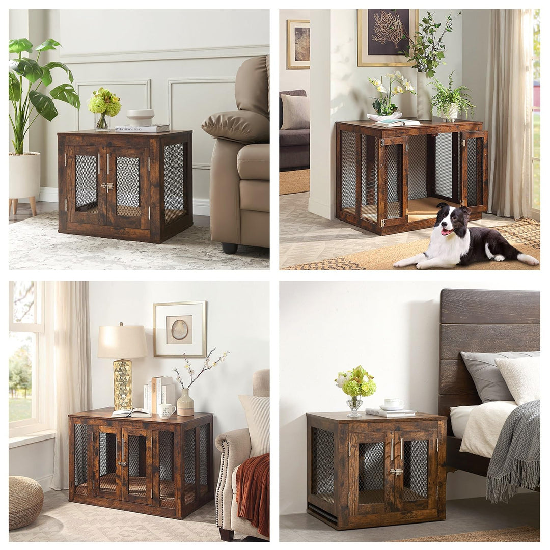Rustic Dog Crate