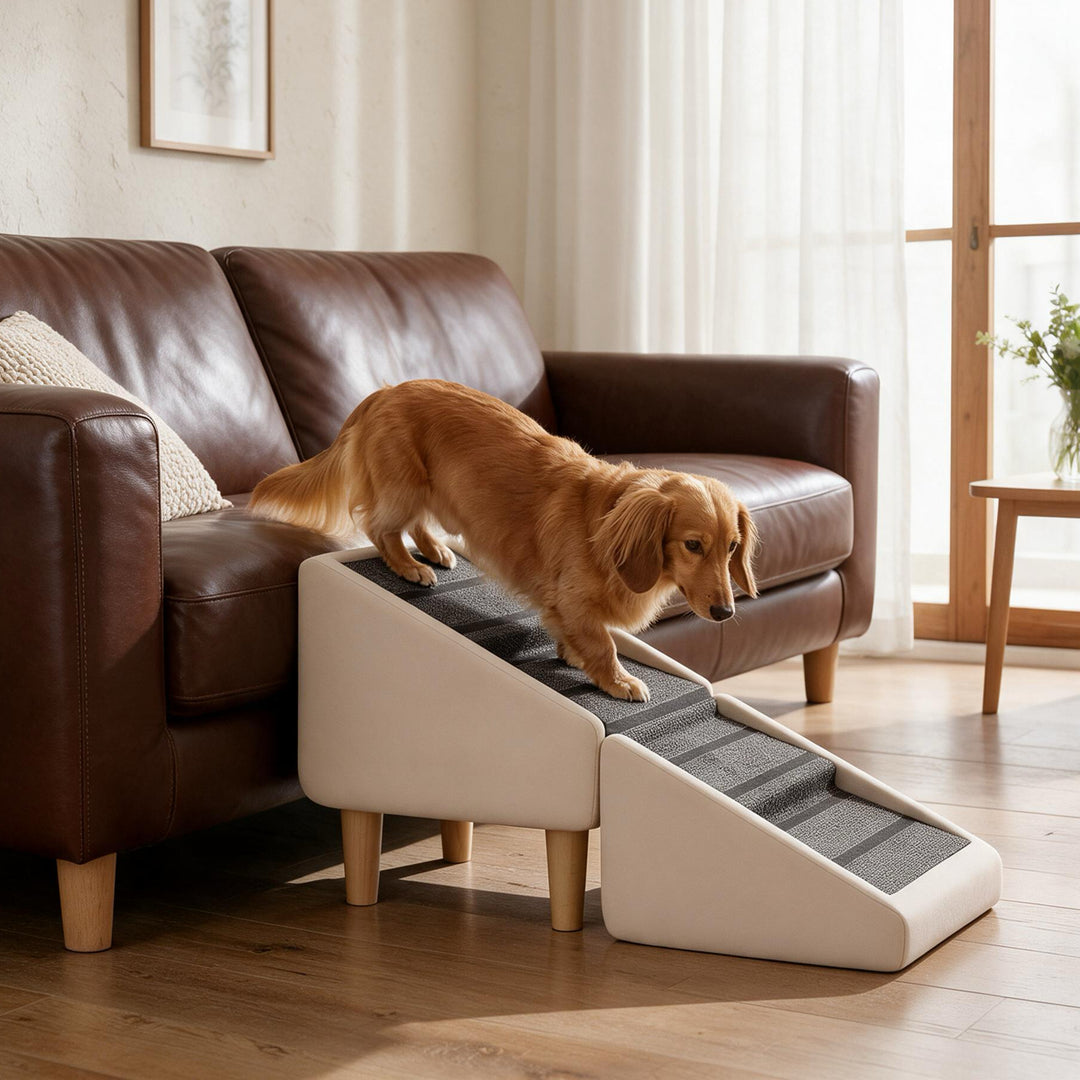 Foldable Slant Ramp Stool Ottoman