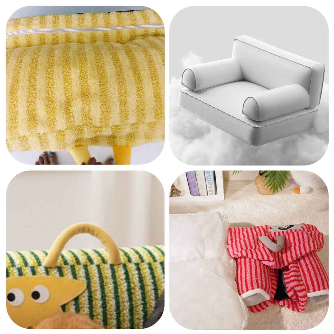 Fluffy Pet Sofa Bed