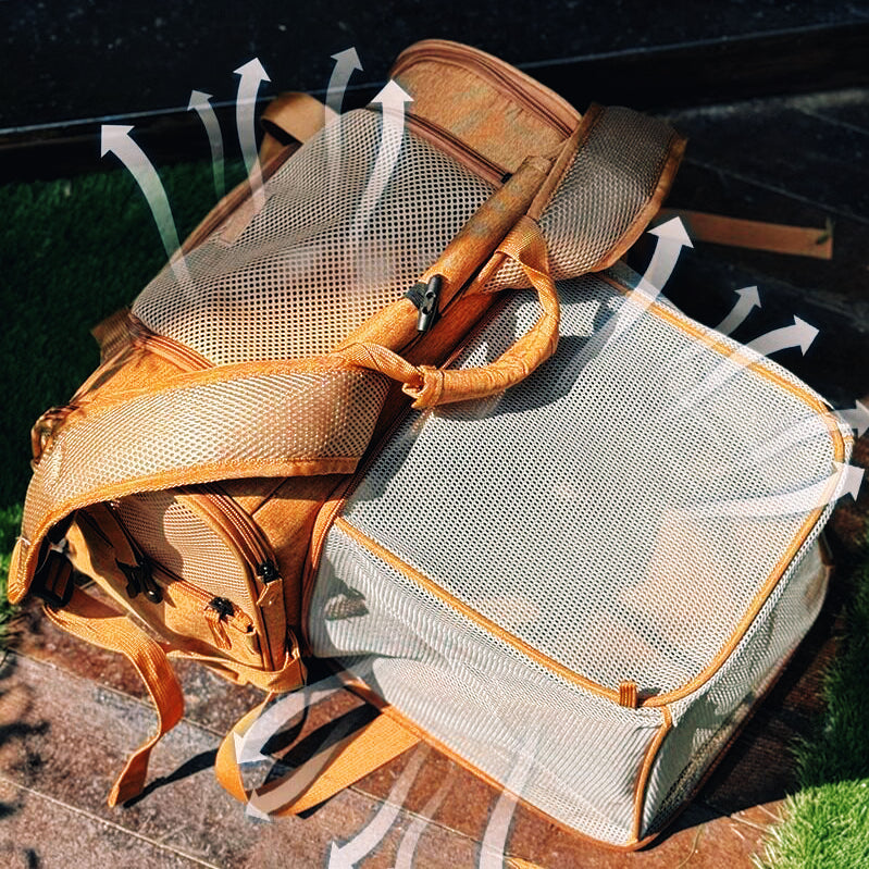 Travel-Ready Expandable Pet Backpack