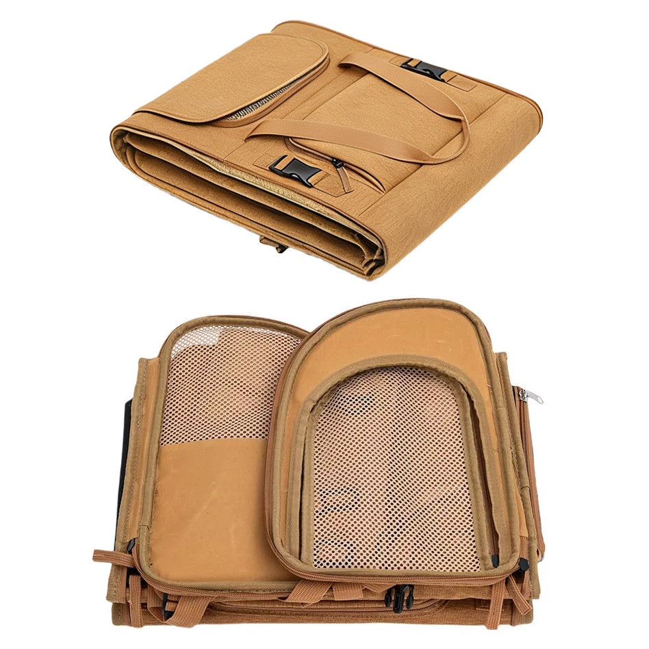 Travel-Ready Expandable Pet Backpack