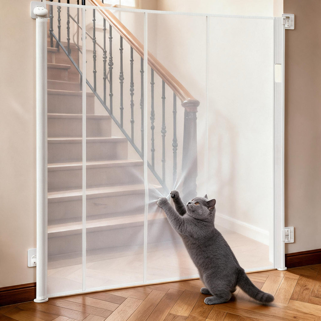 Adjustable Mesh Pet Gate