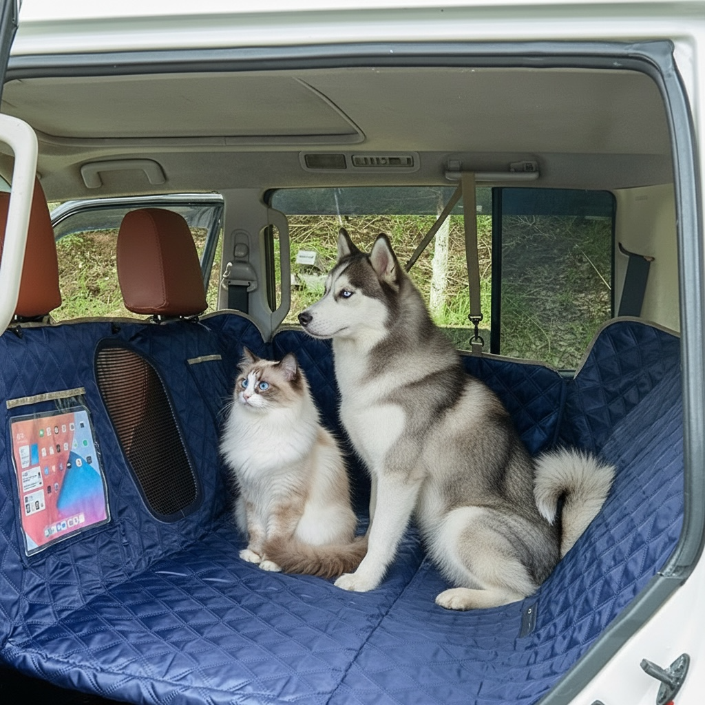 Reinforced Pet Car Seat Cover