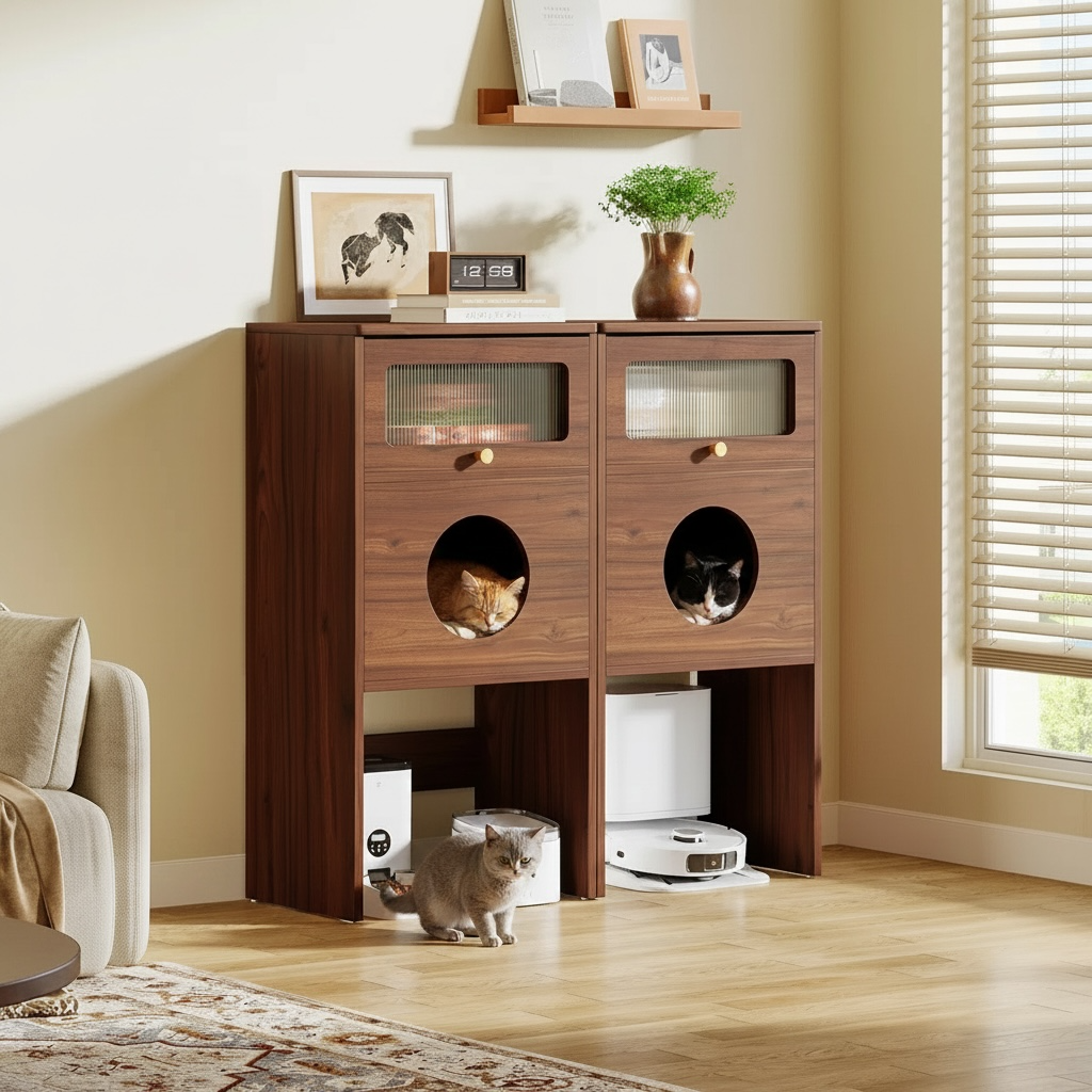 Cat Nest Storage Cabinet