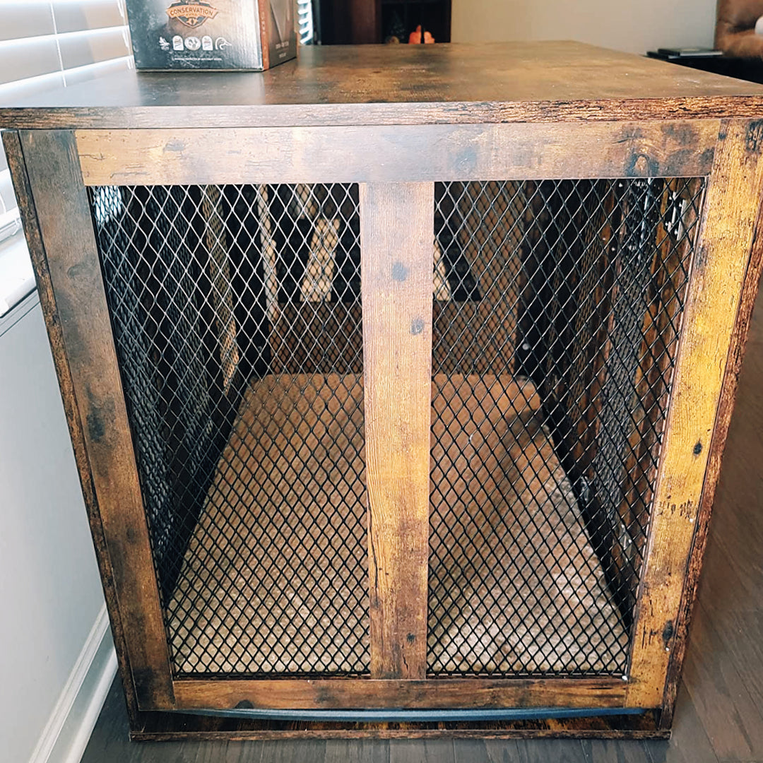 Rustic Dog Crate