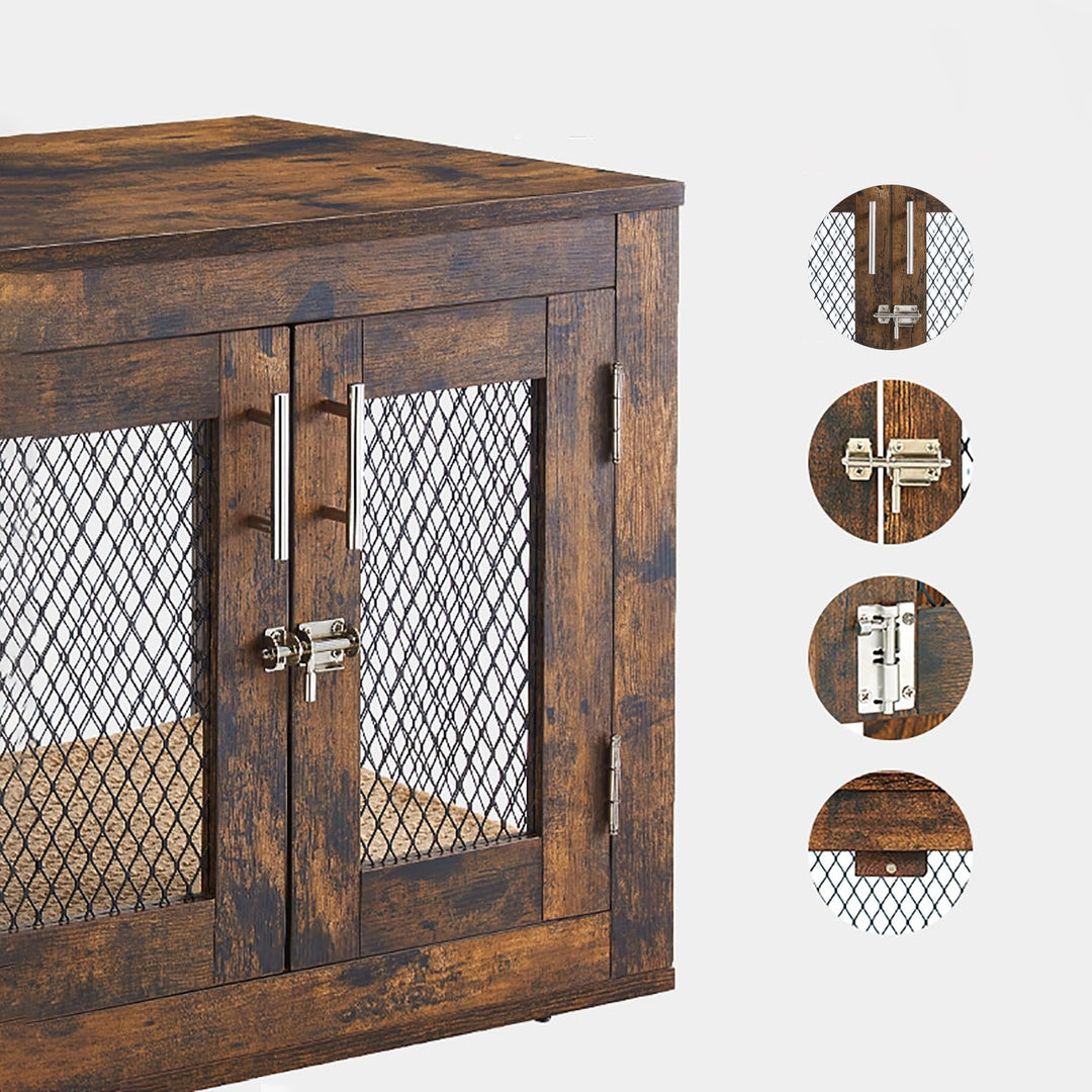 Rustic Dog Crate