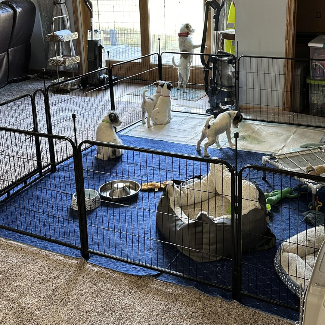 Extendable Modular Pet Playpen (8-Pcs Set)