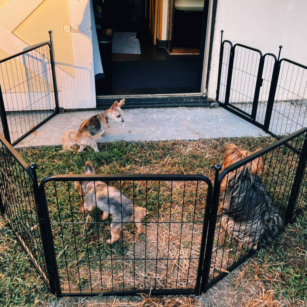 Extendable Modular Pet Playpen (8-Pcs Set)