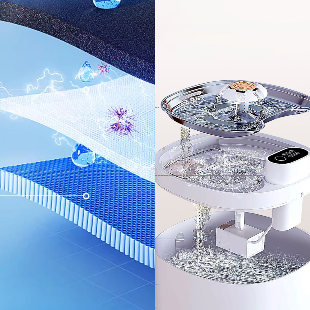 Sensor-Activated Pet Fountain