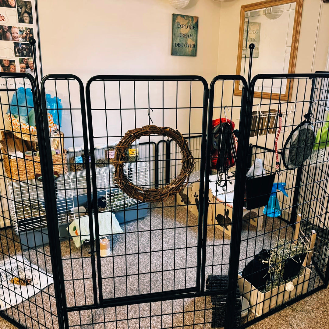 Extendable Modular Pet Playpen (8-Pcs Set)